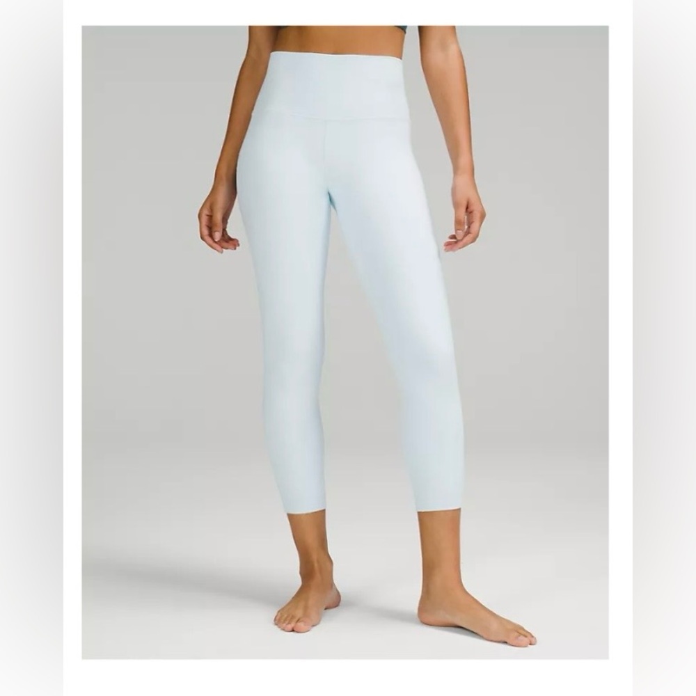 lululemon Align High-Rise Pant 25” in Powder Blue